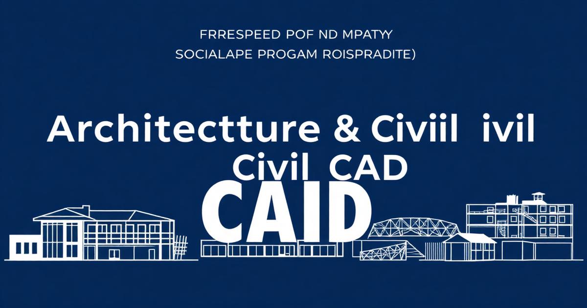Architecture & Civil CAD Course | AutoCAD, Revit, STAAD P...