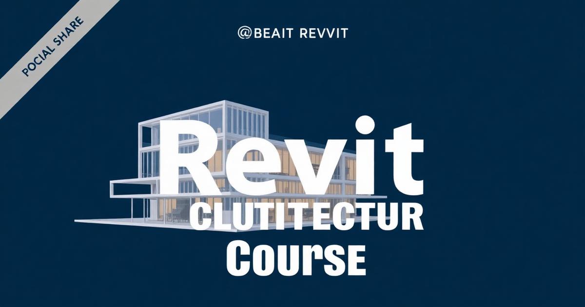 Revit BIM Course | Live Online & Classroom Training | BIT